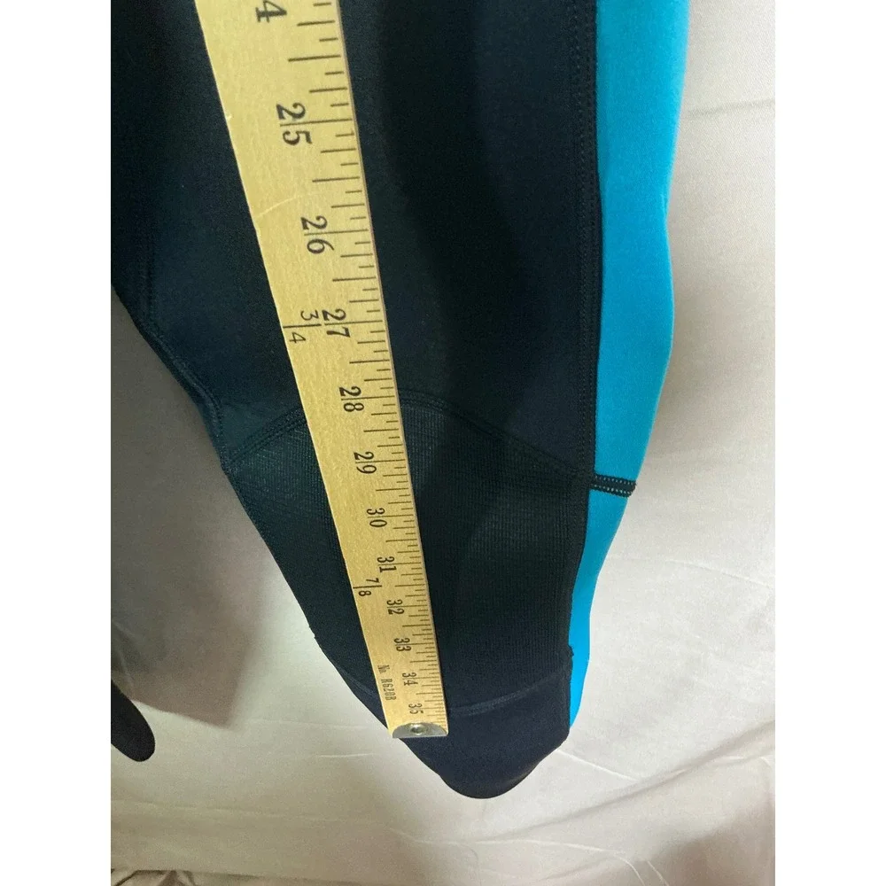 Hevto Wetsuit Kids 10 Black Blue Excellent‎ 3/2mm Neoprene Full Body Youth Surf